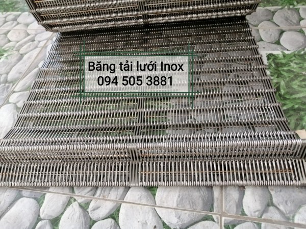 Băng tải lưới inox 304 - Dây Curoa Thiên Lộc - Công Ty TNHH Sản Xuất Thương Mại Vật Tư Thiên Lộc
